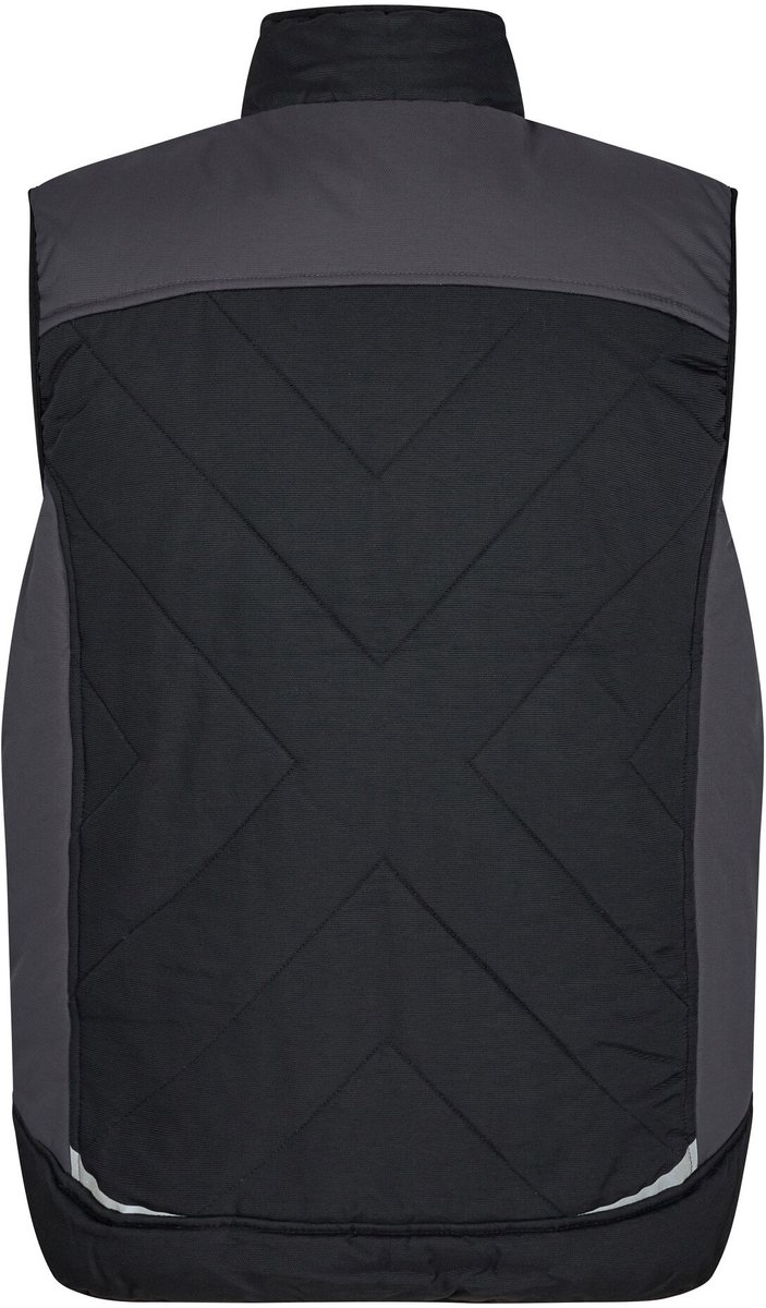 Engel Galaxy gewatteerd bodywarmer 5850-193 - Black / Anthracite Grey - 6XL