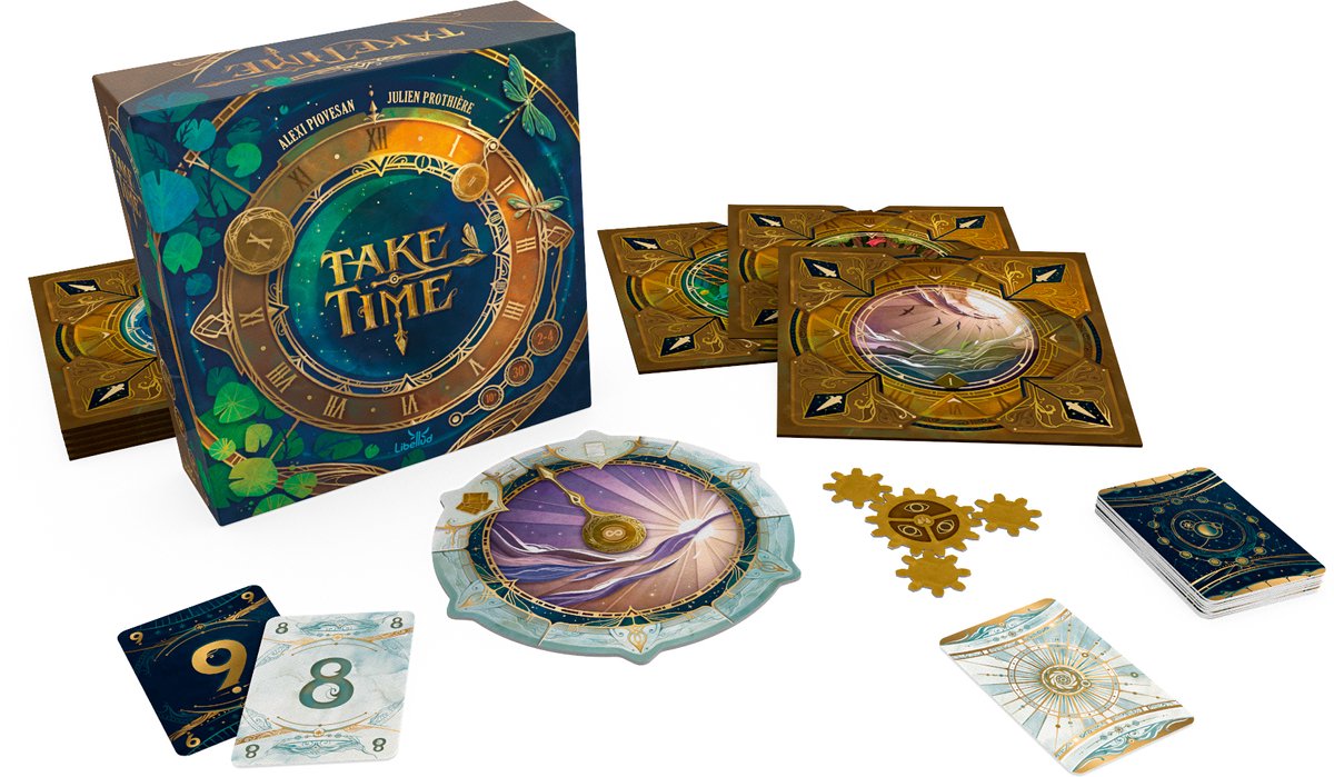 Asmodee Take Time bordspel coöperatief kaartspel strategie. — cadeau in Spellen & Speelgoed - foto 3