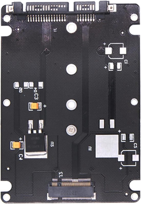 Msata to sata hdd-ssd adapter converter - multimedia-accessoires