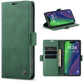 Solidenz Hoesje - Geschikt voor iPhone 17 Pro - Urban Book - Groen