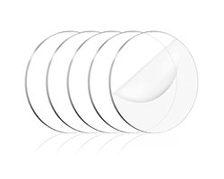 Plexiglass Ronde Acryl Paneel - 5 Stukken - 25 cm - Transparant - 2 mm Dikke Acryl Glas - Rond voor Kerstmis - Foto Lijst - Schilderij - Ambachten - Projecten - Tekenen - DIY