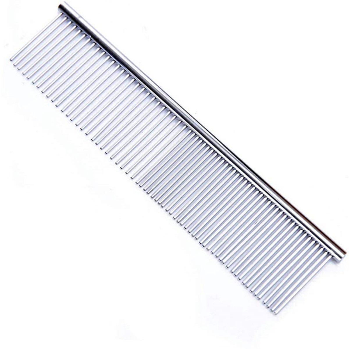 Jonyx - Kam - Huisdierenkam - Vachtkam - Hondenkam - Kattenkam - Grove en fijne kant - Anti-klit - Metaal - 25 cm