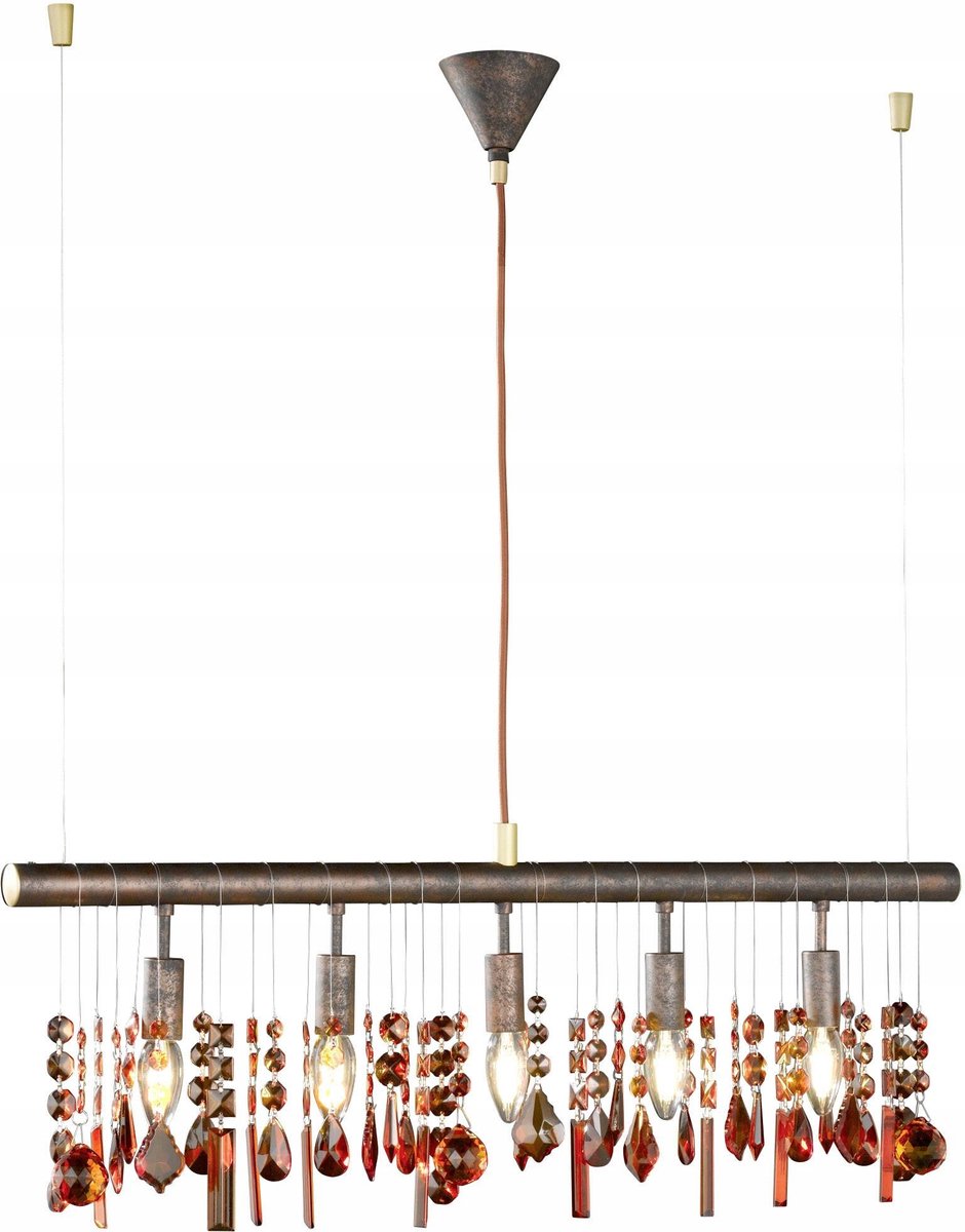 Wofi Amelia Hanglamp 5xE14 - Stijlvolle Verlichting voor Elke Ruimte