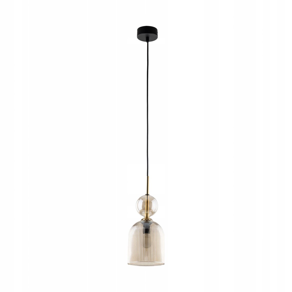 Hanglamp SOPHIA Cognac 11039 - TK Lighting - Metaal/Kunststof