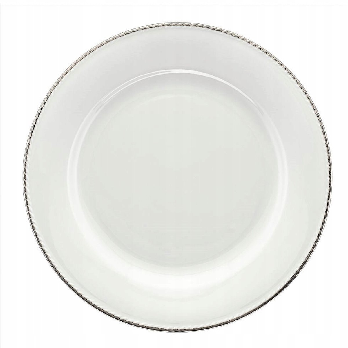 Villa Italia Florian Platina Platte Soepkom 28 cm - Bone China Porselein