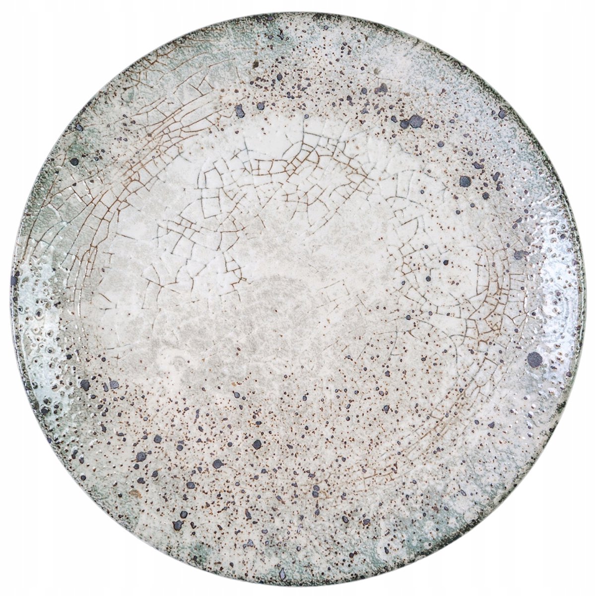 Wilmax Porseleinen Dinerbord Grijs Rond 27 cm