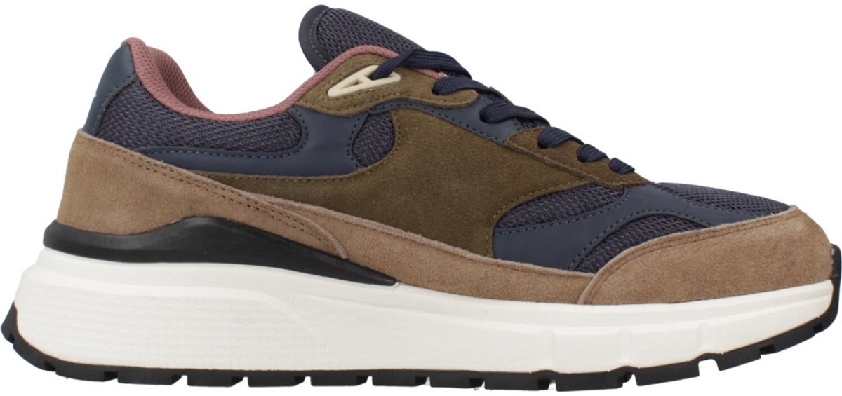 Lyle & Scott Runner 01 Kaki-Blauw Sneaker