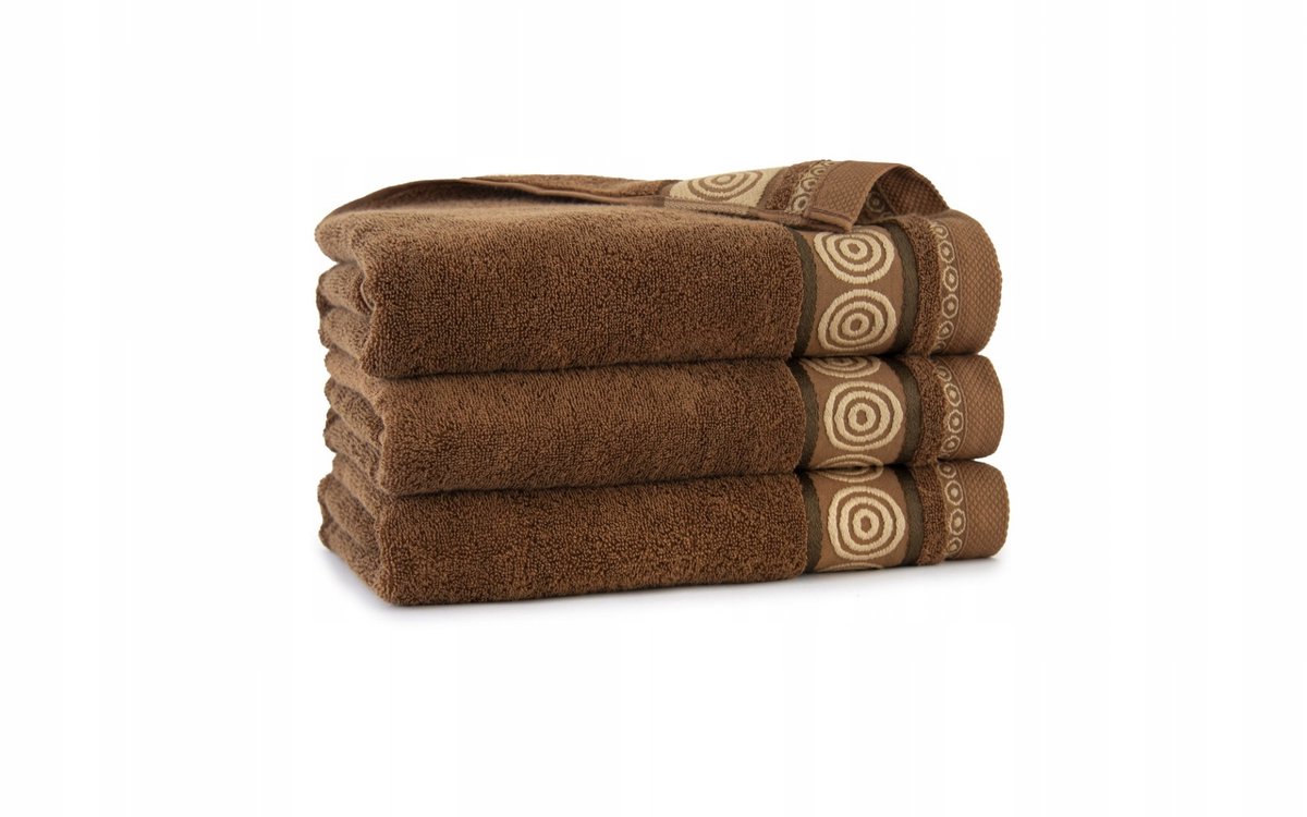 Zwoltex CONDO 2 Handdoek 50x9cm - Luxe Egyptisch Katon, Brons