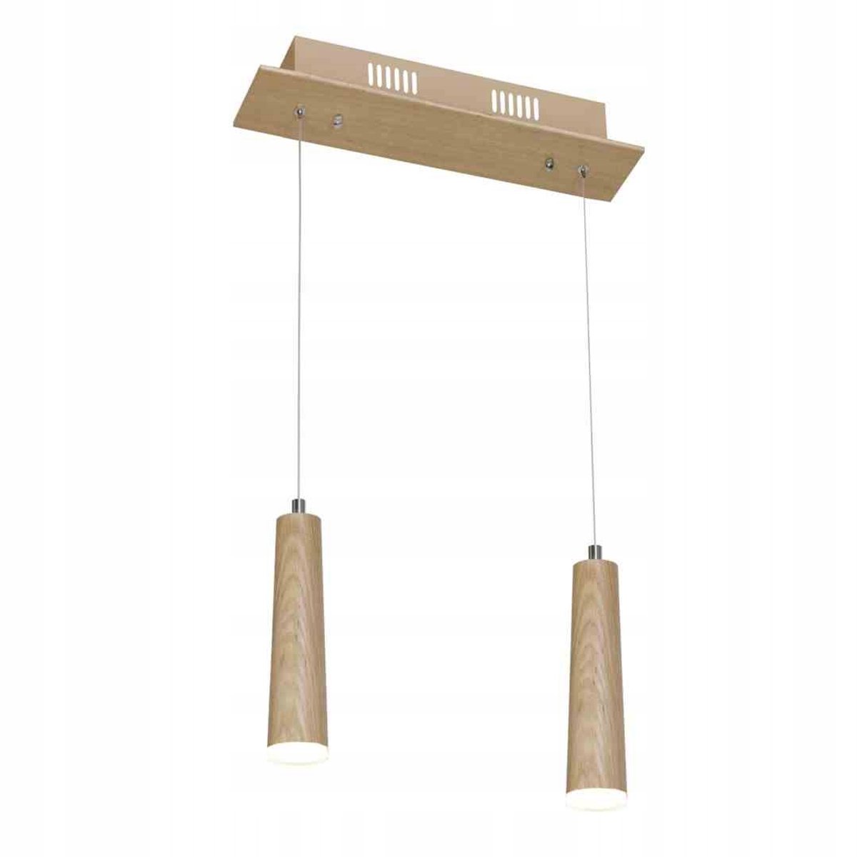 Milagro STICK Hanglamp 10W LED Hout 3000K Warm Wit