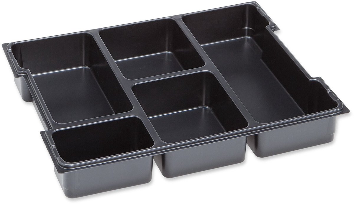 BS Systems inzetstuk voor kleine onderdelen 5 bakjes LB 102 ( 6000002303 )