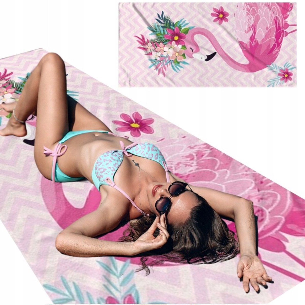 XL Strandlaken Sneldrogend HELLO SUMMER 150x70 cm