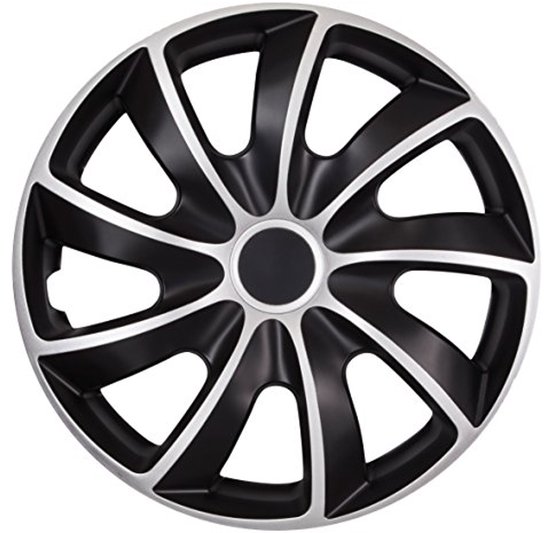 Sparco Wieldoppen Milano - 16-inch - Zwart - Set van 4 stuks