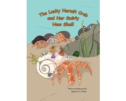 The Lucky Hermit Crab and Her Swirly New Shell