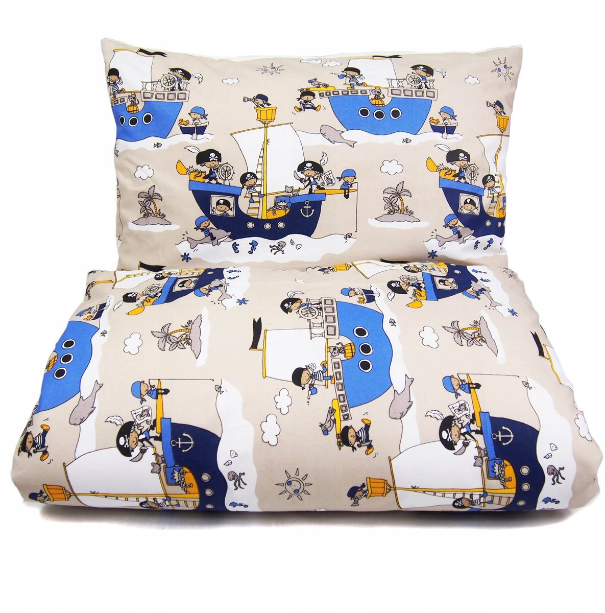 Kinderbeddengoed 140x200 cm Katoen met Kussensloop 70x80 cm