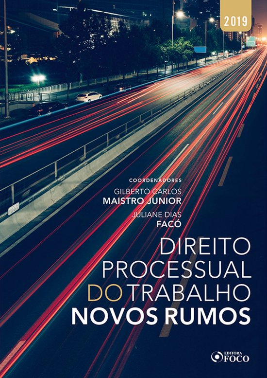 Direito processual do trabalho: novo rumos - 1ED - 2019 - cover