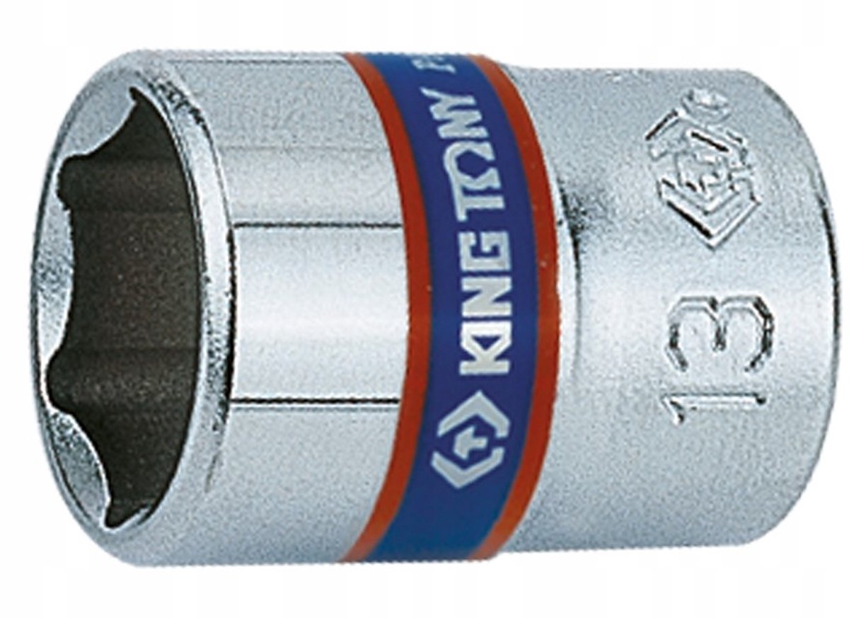 King Tony dopsleutel 1/4" 12 mm - duurzaam Cr-V-staal