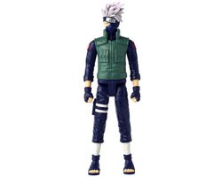Bandai - Anime Heroes - Naruto Shippuden - Kakashi Hatake Mega Anime Heroes Figuur 30 cm - Grote Kakashi Actiefiguur - Manga Figuur - Officieel Gelicenseerd - Speelgoed voor Kinderen 4+ - 38153