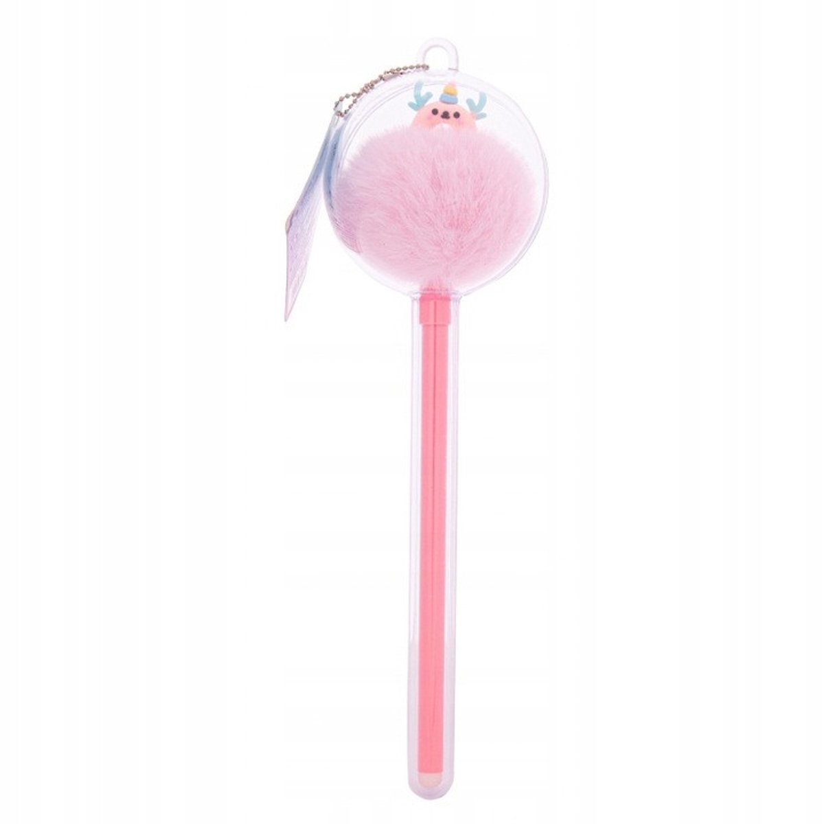 Astra Uitwisbare Pen met Pompon - Blauwe Inkt, 0.5mm