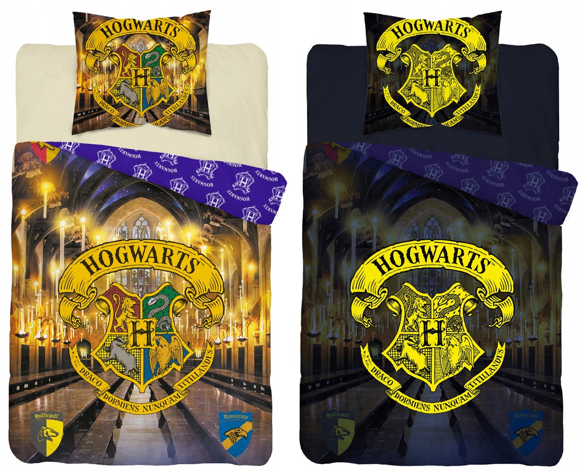 Dekbedovertrek Harry Potter Katoen 140x200cm Kinderen