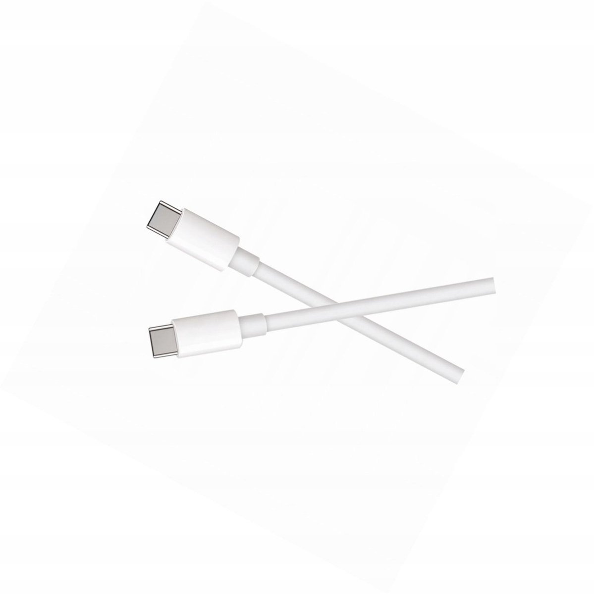 Lange USB-C naar USB-C Kabel 2m - Snel Laden Wit voor Xiaomi