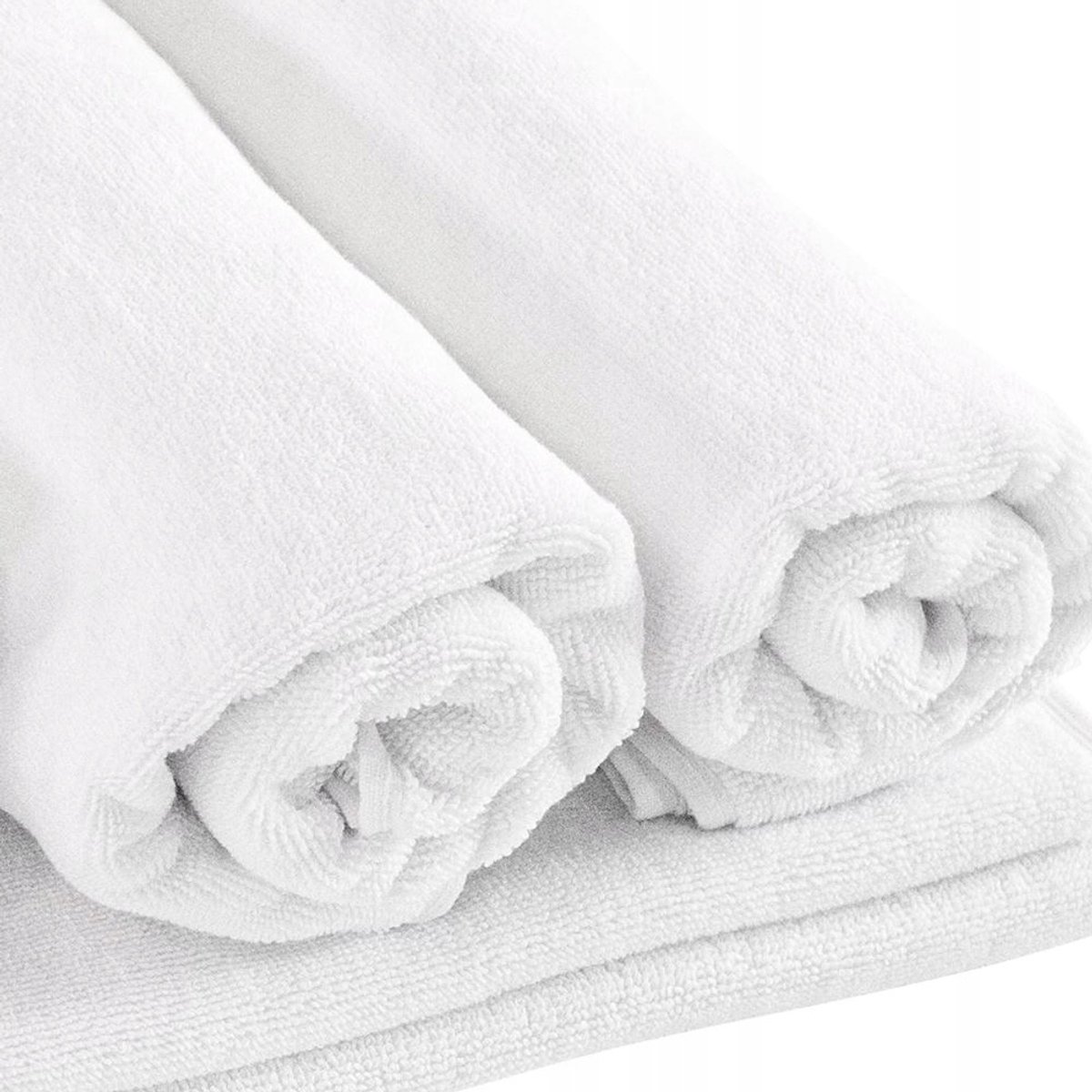 Luxe Hotel Badhanddoek 70x140cm - 100% Katoen - Wit