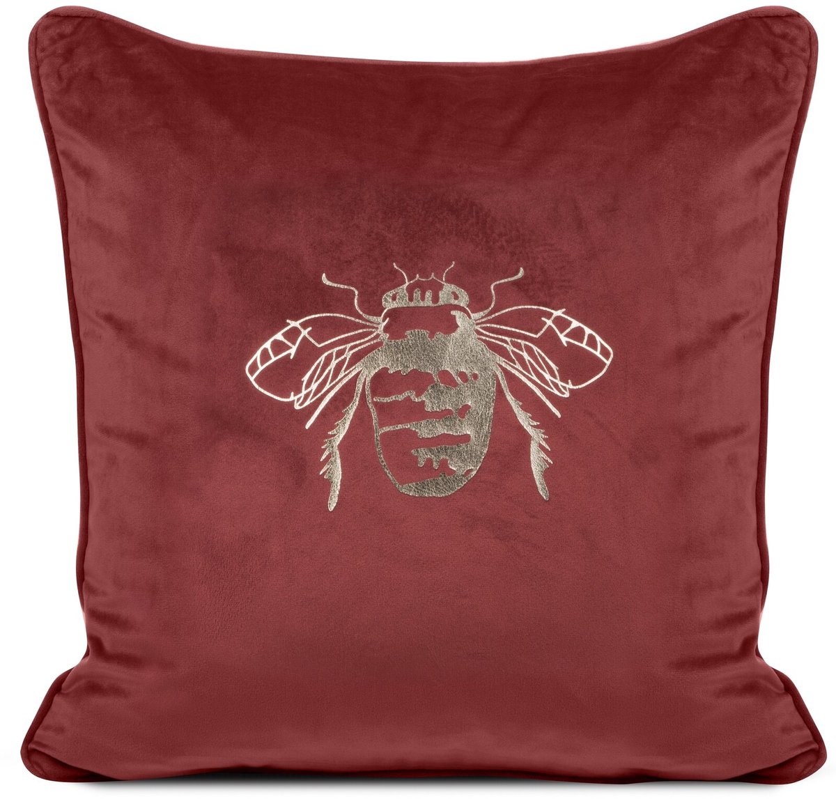 Kussenhoes BLINK 14 Rood Fluweel 45x45 cm - Luxe BOHO Stijl