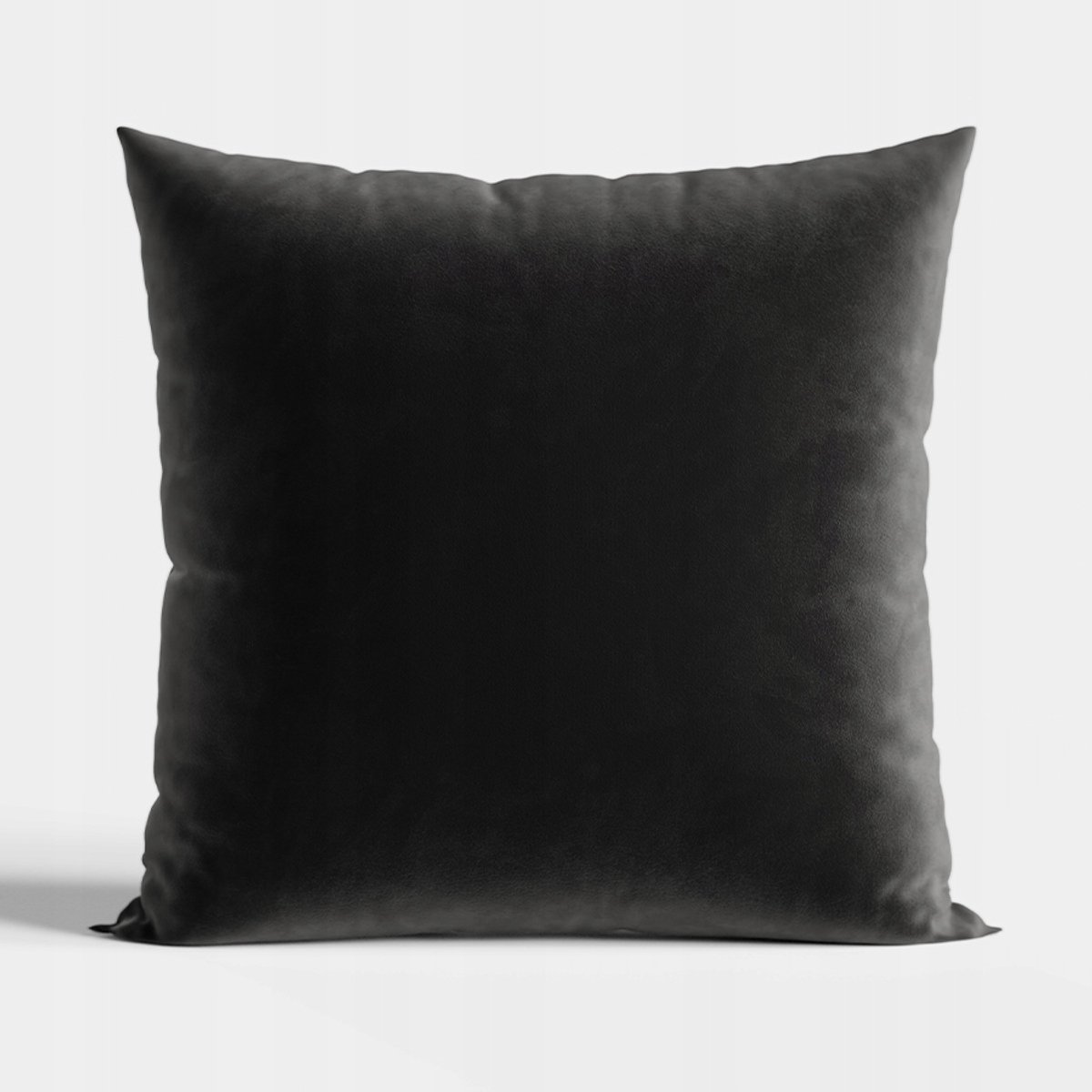 VELVI Sierkussenhoes 40x40 cm Zwart Velvet - Zacht & Stijlvol