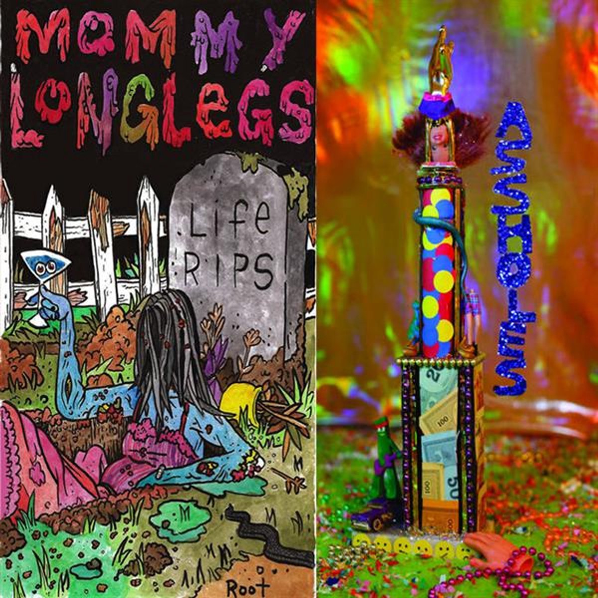 Mommy Long Legs - Life Rips/Assholes (LP)