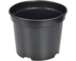 Stevige Kweekpot 16x13.5cm 2L - Zwart Kunststof