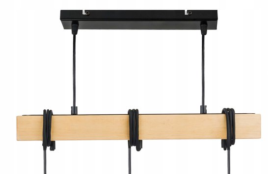 Hanglamp 3L rond beige zonder lichtbronnen