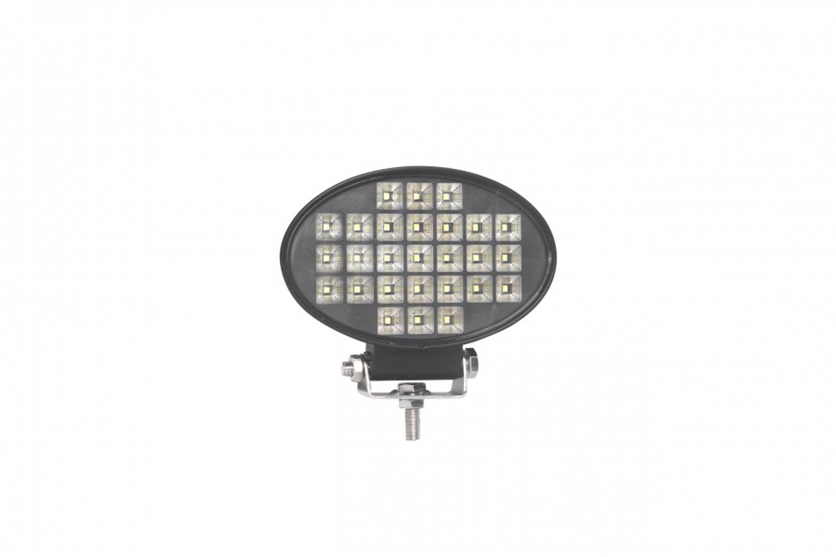 led werklamp 27x led 40w met schakelaar ovaal - werklamp - bouwlamp - lamp - werklicht - led werklamp