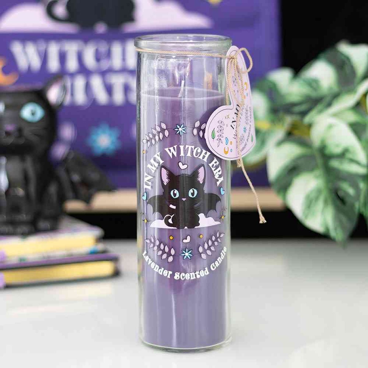 Something Different - Of Whiskers and Wings Lavender Tube Geurkaars - Multicolours