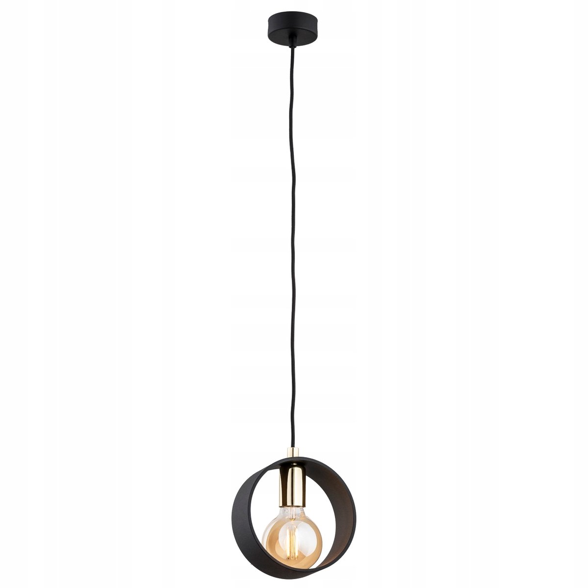 AMADORA 4067 hanglamp - Zwart/Goud, Stijlvol Design