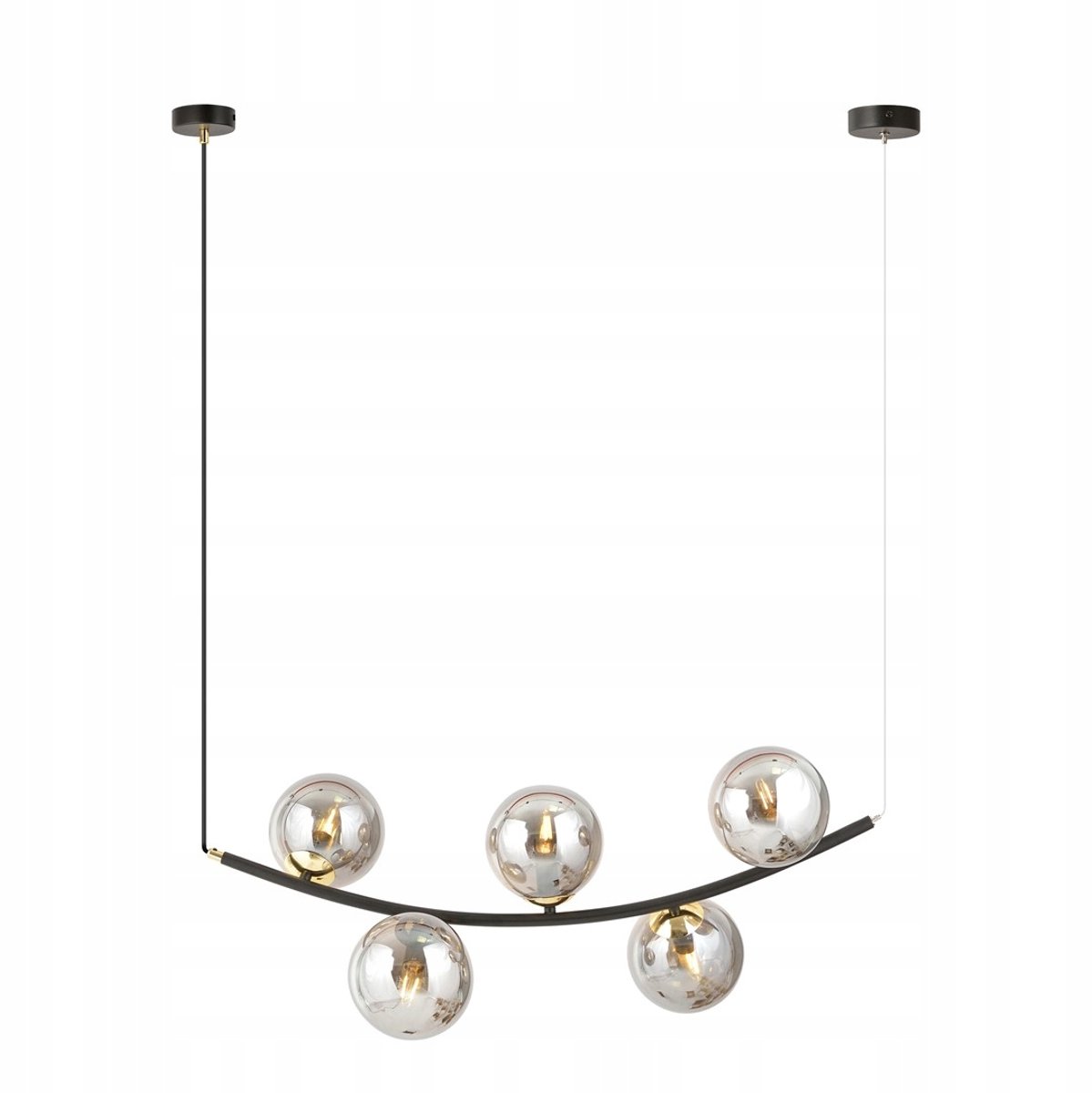 Emibig RITZ 5 BL GRAFIT Hanglamp - Stijlvol Design, 5xE14