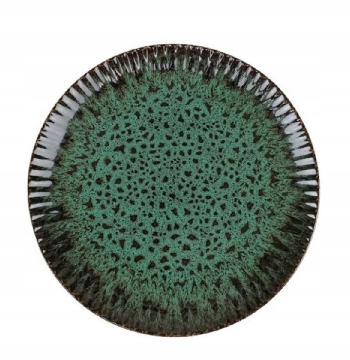 Lubiana Stoneware Dinerbord Malachit Groen 27 cm