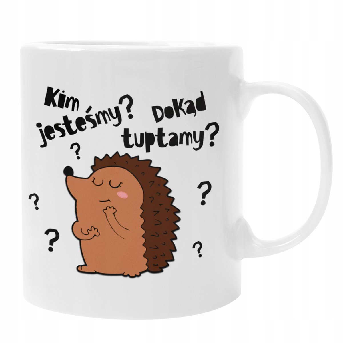 Grappige Mok met Egel Print - Perfect cadeau-idee