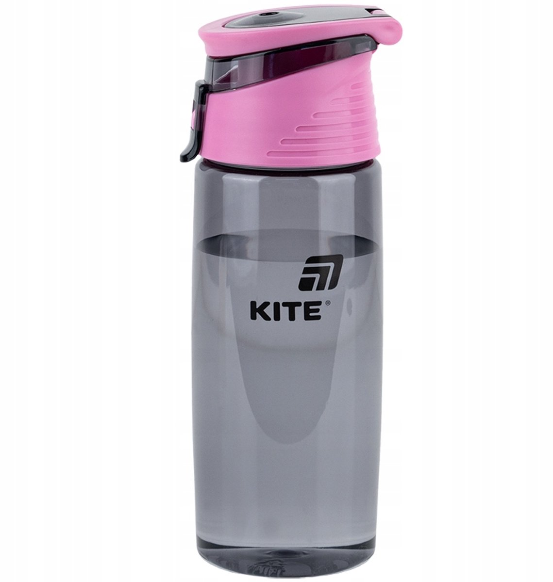 Kite Bidon Waterfles 550ml - Grijs, Tritan, Lekvrij, School & Sport
