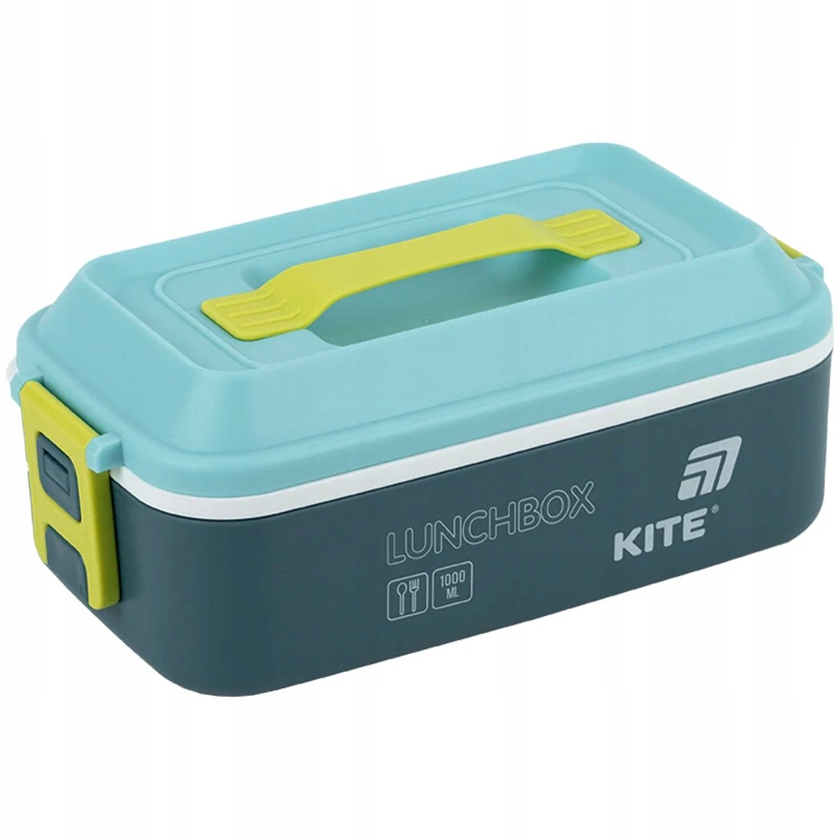 Kite Lunchbox 1000ml met Bestek - BPA-vrij, Lekvrij
