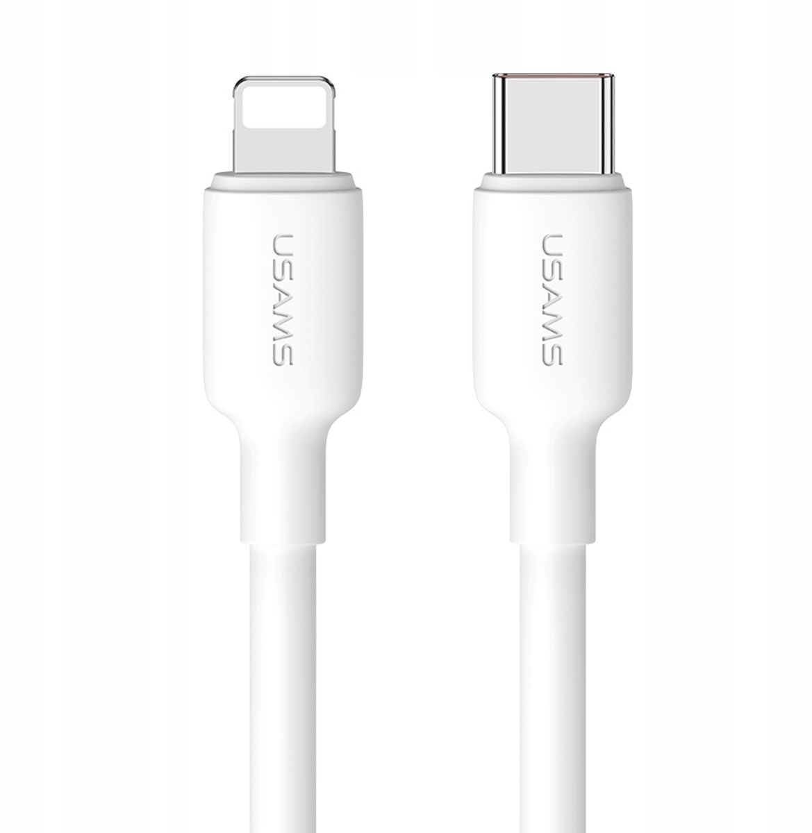 P4Y Lightning-naar-USB-C-kabel 1 m wit - 480 Mbps snel opladen