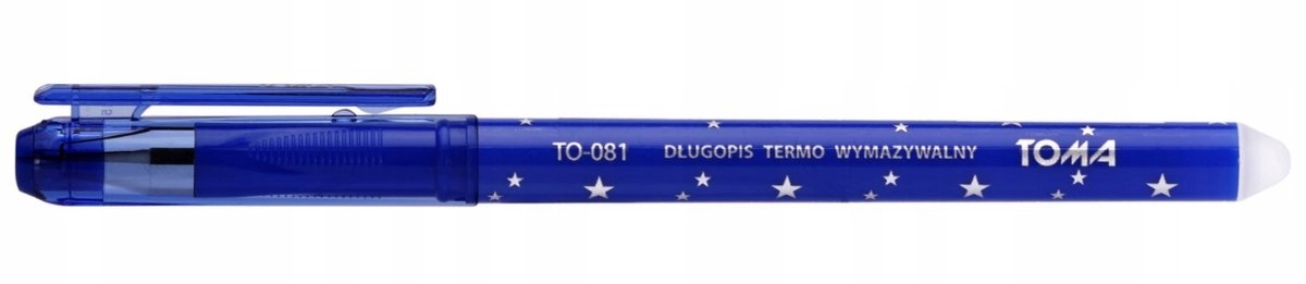 Toma 081 Uitwisbare Blauwe Pen - Perfect voor Kantoor