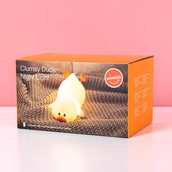 Clumsy Duck Nachtlampje van Winkee van Merkloos — afbeelding 5