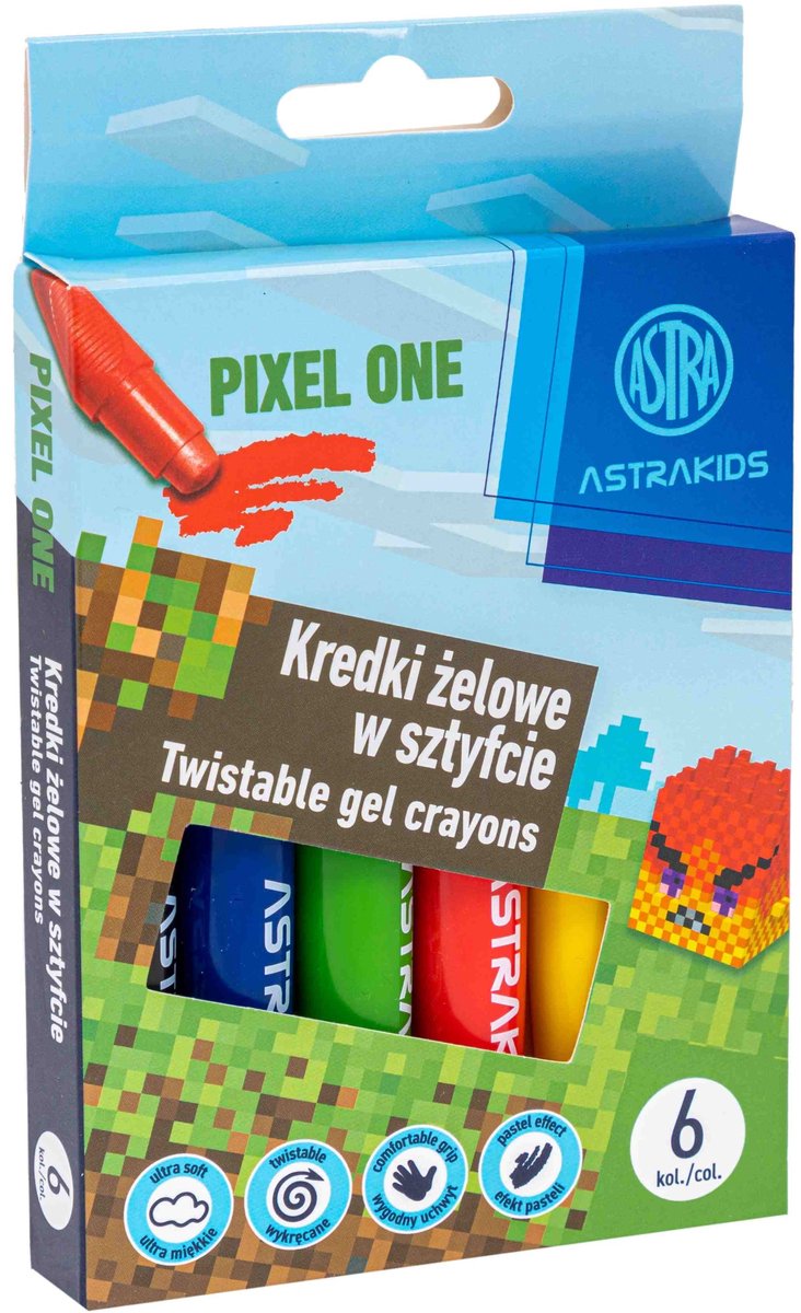 Astra PIXEL ONE Gelpotloden 6 Kleuren