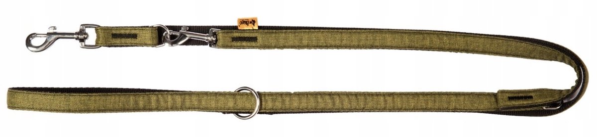 Dingo Scandi Verstelbare Hondensnoer - Groen 2.0 x 220 cm