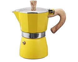 Klassieke Italiaanse kookplaat espressomachine voor sterke espresso