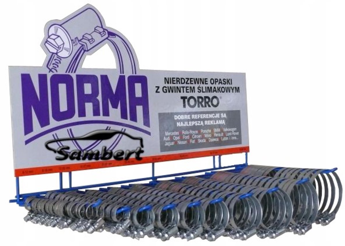 Norma Torro Sluitklemband 12-22 mm - Robuust en Betrouwbaar