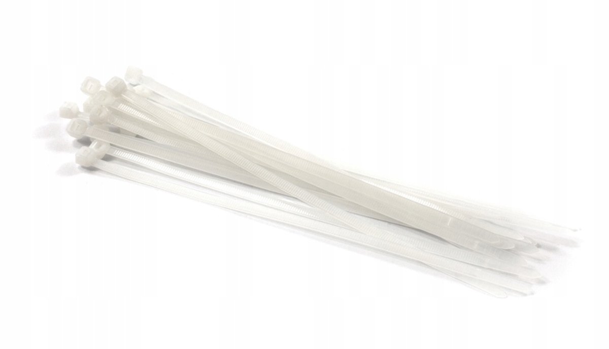 Kabelbinders 2,5x150mm Wit (100 Stuks) UV-bestendig