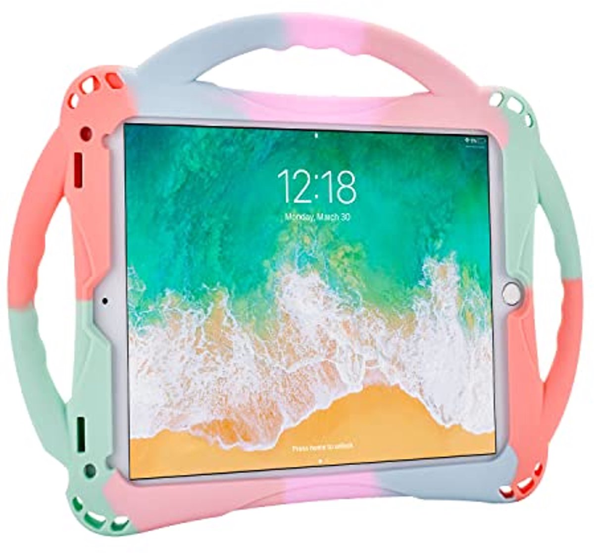 Hoedje voor iPad 5e/6e generatie en iPad Air/Air 2 met handgreep en schokbescherming