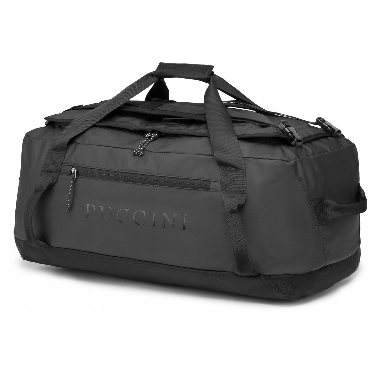 Puccini Reistas Rugzak 2-in-1 Zwart PVC 79L