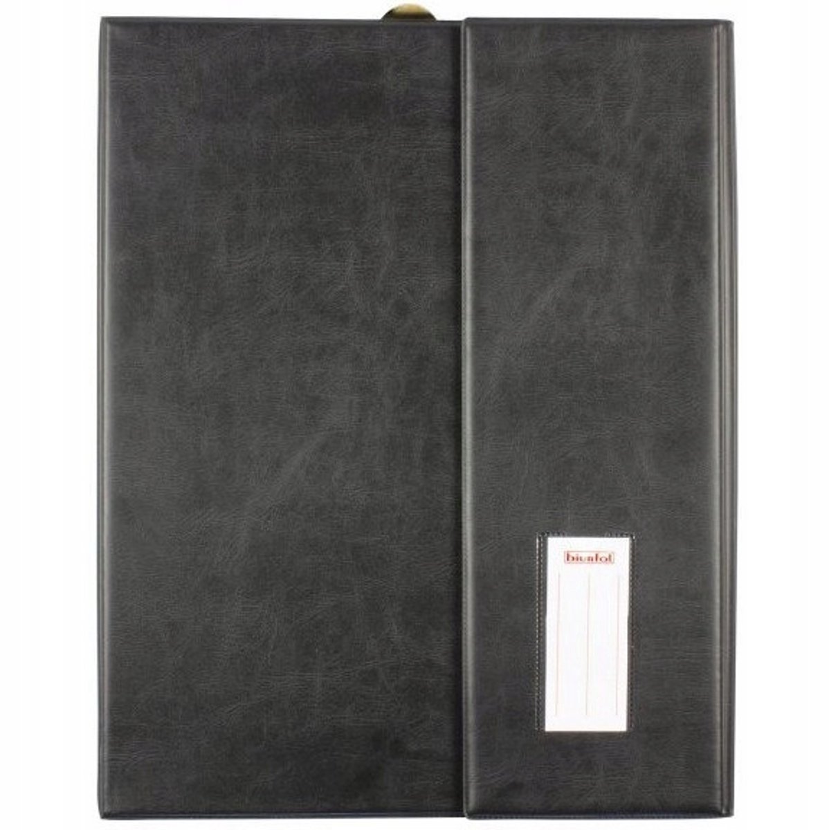Biurfol Julia A4 Organizer Klittenbandsluiting Zwart
