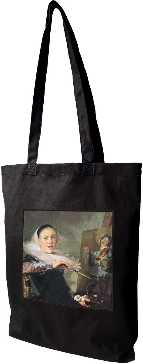Shopper met Judith Leyster "Zelfportret" print - canvas